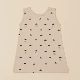 تاپ راحتی دخترانه طرح ابر و باران