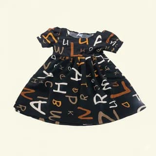 پیراهن دخترانه آستین کوتاه