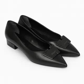 کفش زنانه تخت نوک‌تیز مدل تزئینی