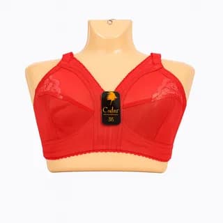 سوتین نیم‌تنه ساتنی و توری