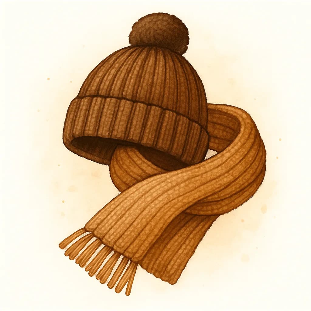 کلاه و شال و گردن