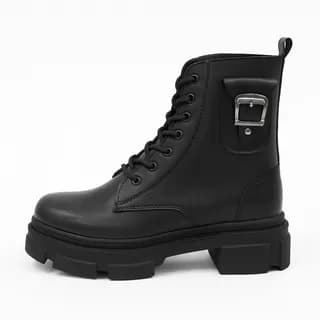 بوت زنانه مشکی کامبت