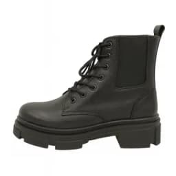 بوت کامبت مشکی بنددار thumbnail 1