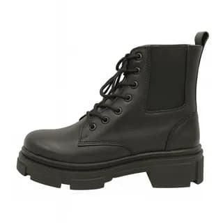 بوت کامبت مشکی بنددار