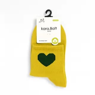 جوراب کوتاه طرح قلب