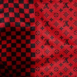 شال مخمل زرشکی thumbnail 2