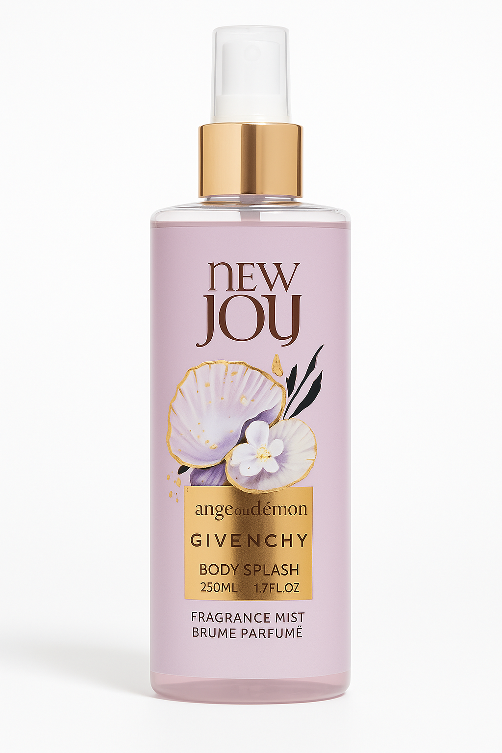 بادی‌اسپلش زنانه New Joy رایحه Ange ou Démon حجم 260 میلی‌لیتر