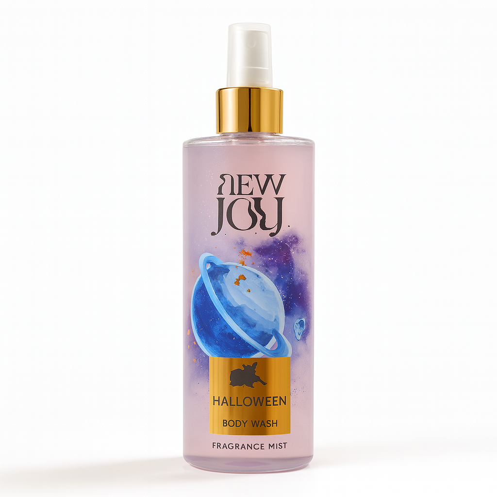 بادی‌اسپلش زنانه New Joy مدل «Halloween» – حجم 260 میلی‌لیتر