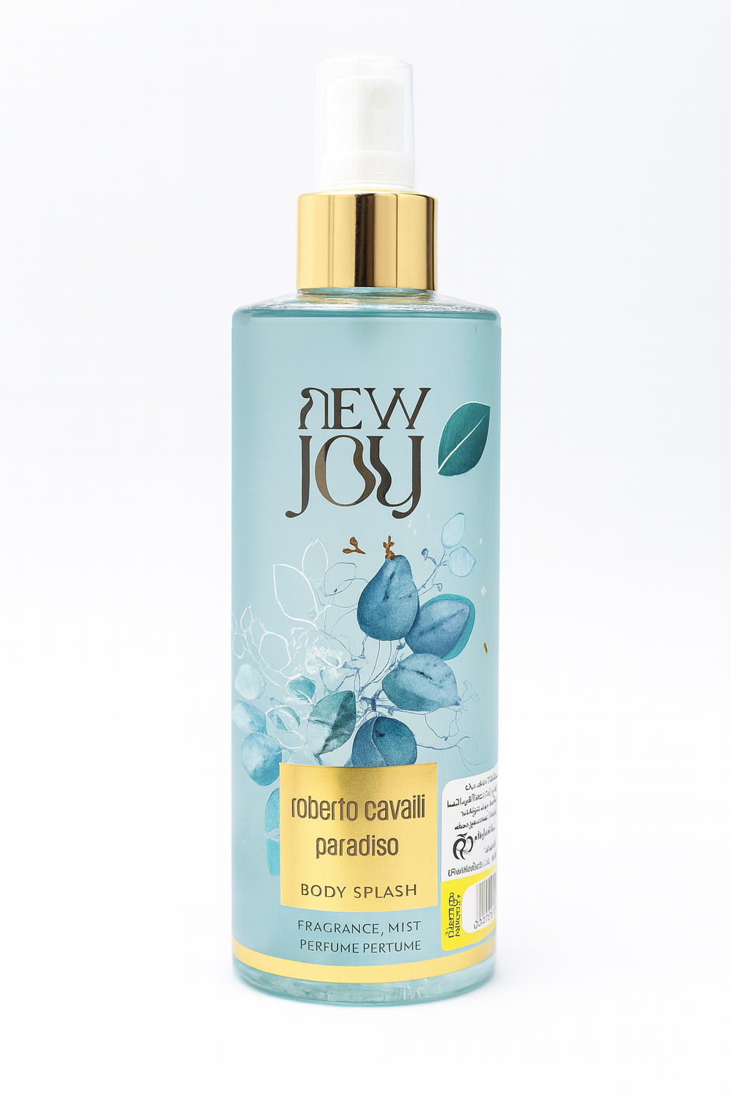 بادی‌اسپلش زنانه New Joy با رایحه Roberto Cavalli حجم 260 میلی‌لیتر